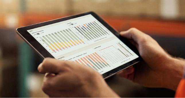 NxtPath dashboards on an Ipad